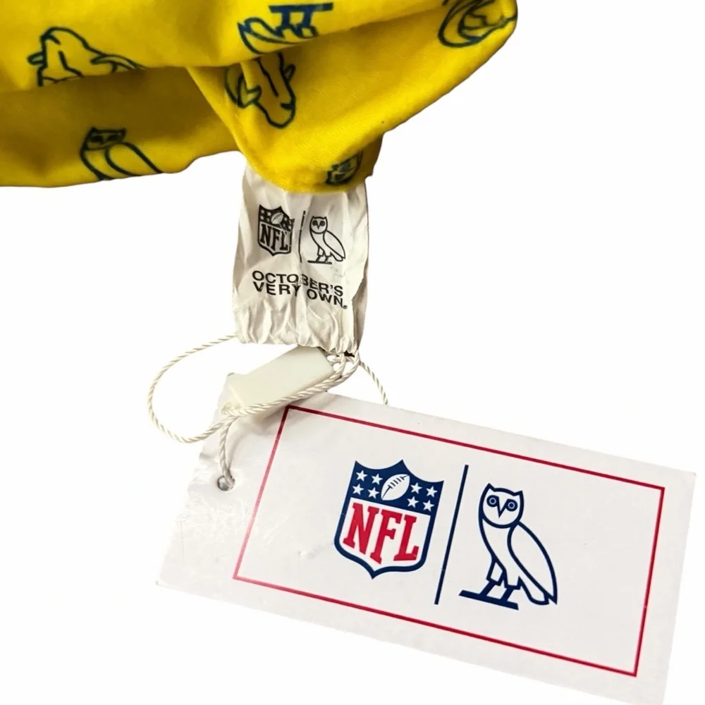NEW Drake OVO x NFL Los Angeles Rams Neck Gaiter Blue/Yellow Reversible Sports